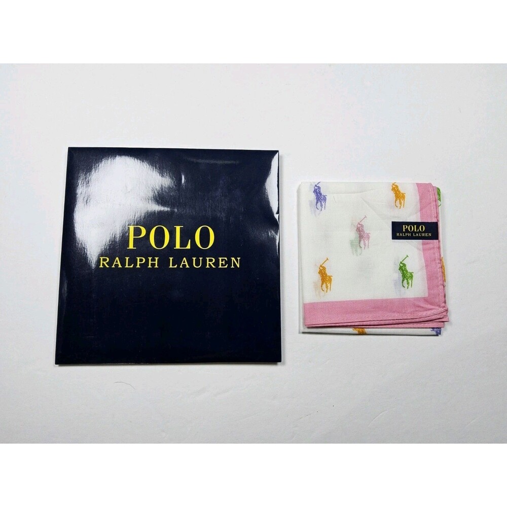 Polo Ralph Lauren Handkerchief Neckerchief Bandana Scarf Pocket Square Japan